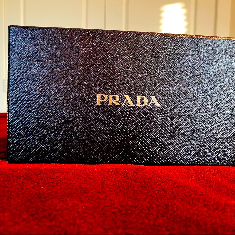 New Never used Prada Wallet in original box.